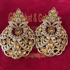 Indian Chandbali set with Necklace